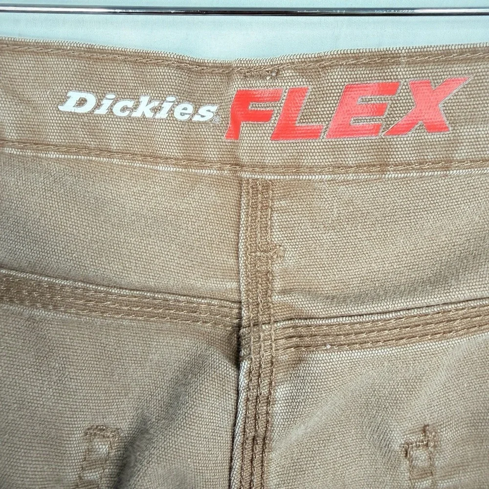 Dickies flex regular fit duck cargo trousers 38X32 Work Pants Fits 38x31